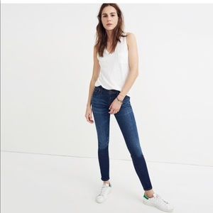 Madewell 8” Skinny Riverdale Wash